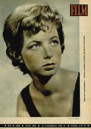 Okładka magazynu FILM nr 24/1959 (549)