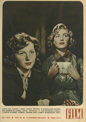 Okładka magazynu FILM nr 5/1954 (270)