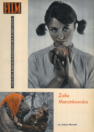 Okładka magazynu FILM nr 18/1961 (647)