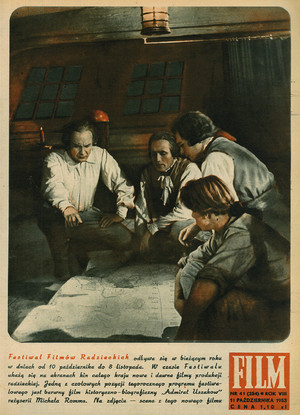Okładka magazynu FILM nr 41/1953 (254)