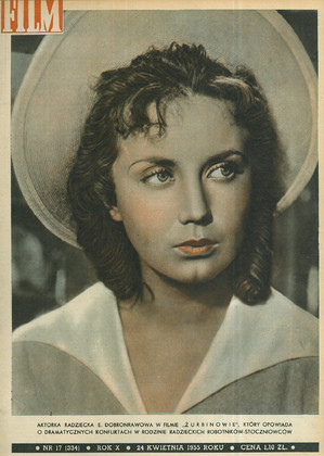Okładka magazynu FILM nr 17/1955 (334)