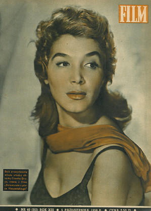 Okładka magazynu FILM nr 40/1958 (513)