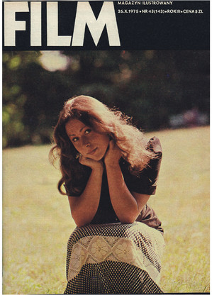 Okładka magazynu FILM nr 43/1975 (1403)