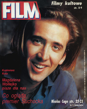 Okładka magazynu FILM nr 8/1993 (2275)