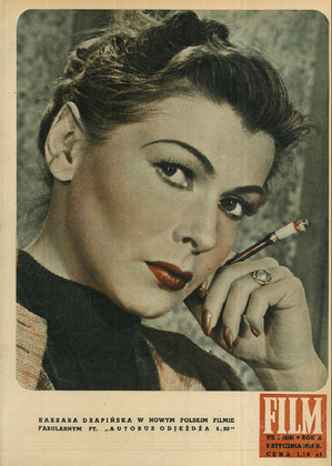 Okładka magazynu FILM nr 1/1955 (318)