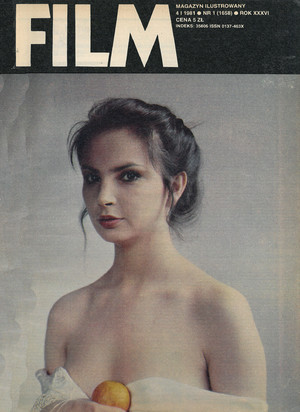 Okładka magazynu FILM nr 1/1981 (1658)