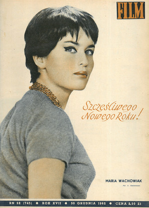 Okładka magazynu FILM nr 52/1962 (734)