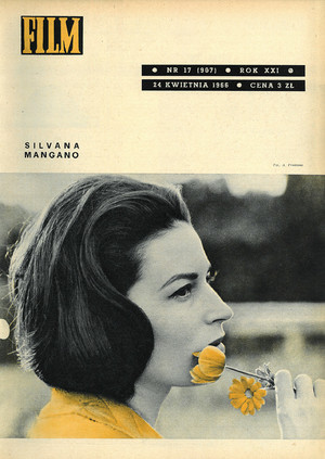 Okładka magazynu FILM nr 17/1966 (907)