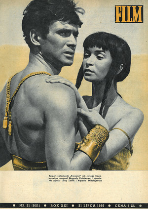 Okładka magazynu FILM nr 31/1966 (921)