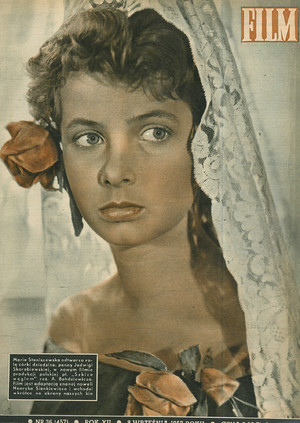 Okładka magazynu FILM nr 36/1957 (457)