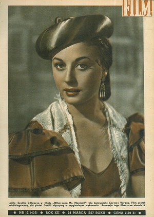 Okładka magazynu FILM nr 12/1957 (433)