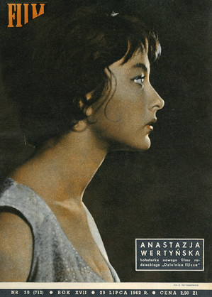 Okładka magazynu FILM nr 30/1962 (712)