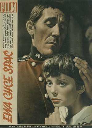 Okładka magazynu FILM nr 10/1958 (483)