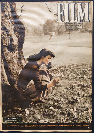 Okładka magazynu FILM nr 6/1949 (62)