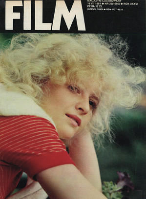 Okładka magazynu FILM nr 29/1981 (1686)