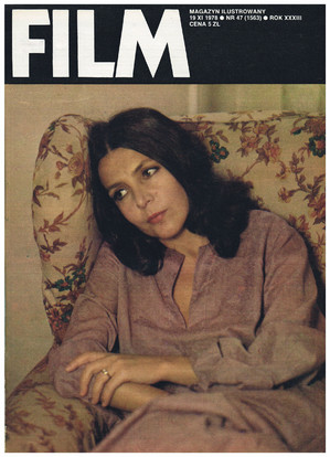 Okładka magazynu FILM nr 47/1978 (1563)