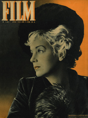 Okładka magazynu FILM nr 2/1950 (82)