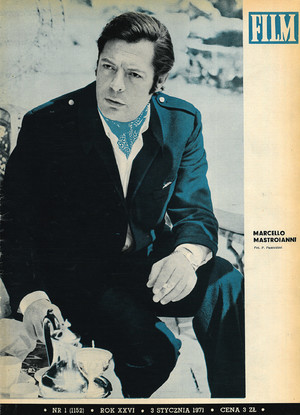 Okładka magazynu FILM nr 1/1971 (1152)