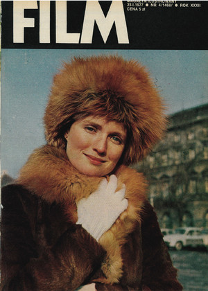 Okładka magazynu FILM nr 4/1977 (1468)