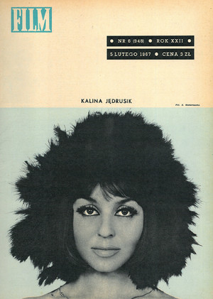 Okładka magazynu FILM nr 6/1967 (948)