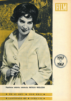 Okładka magazynu FILM nr 45/1967 (987)