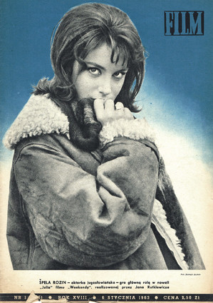Okładka magazynu FILM nr 1/1963 (735)