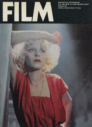 Okładka magazynu FILM nr 10/1981 (1667)