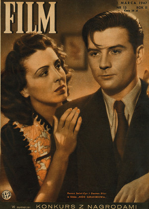 Okładka magazynu FILM nr 13/1947 (13)