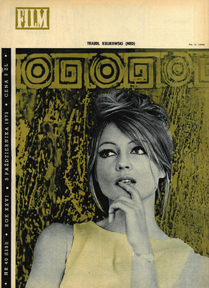 Okładka magazynu FILM nr 40/1971 (1191)