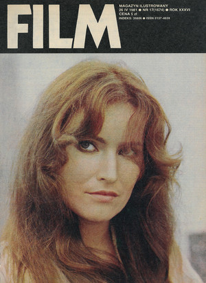Okładka magazynu FILM nr 17/1981 (1674)