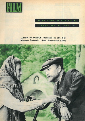 Okładka magazynu FILM nr 18/1966 (908)