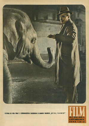 Okładka magazynu FILM nr 2/1955 (319)