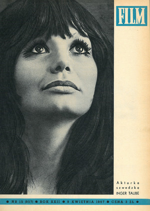 Okładka magazynu FILM nr 15/1967 (957)