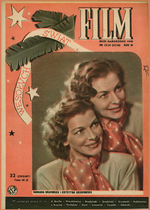Okładka magazynu FILM nr 23/24/1948 (55/56)