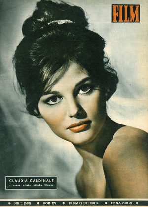Okładka magazynu FILM nr 11/1960 (588)