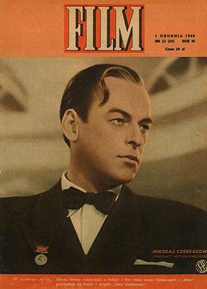 Okładka magazynu FILM nr 22/1948 (54)