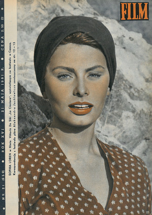 Okładka magazynu FILM nr 21/1961 (650)