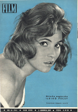 Okładka magazynu FILM nr 23/1963 (757)