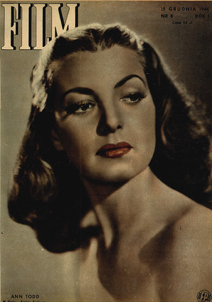 Okładka magazynu FILM nr 8/1946 (8)