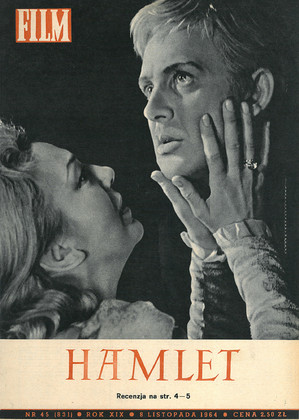 Okładka magazynu FILM nr 45/1964 (831)