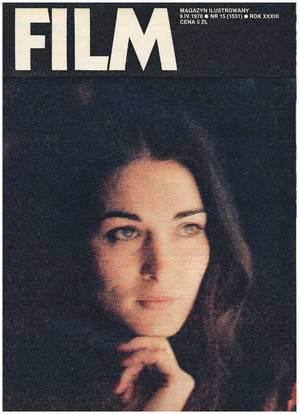 Okładka magazynu FILM nr 15/1978 (1531)