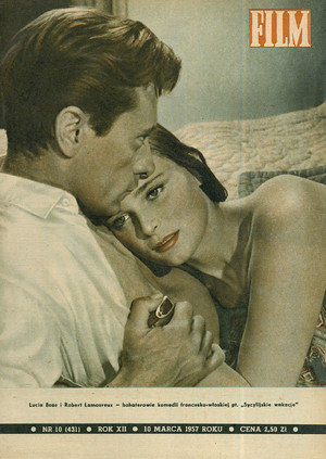 Okładka magazynu FILM nr 10/1957 (431)