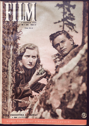 Okładka magazynu FILM nr 4/1949 (60)