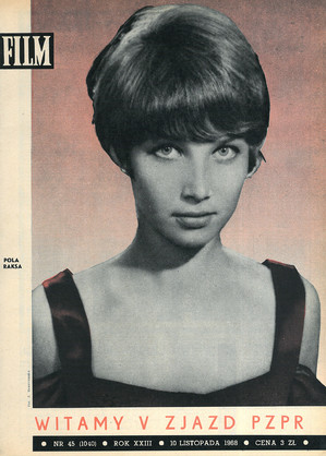 Okładka magazynu FILM nr 45/1968 (1040)