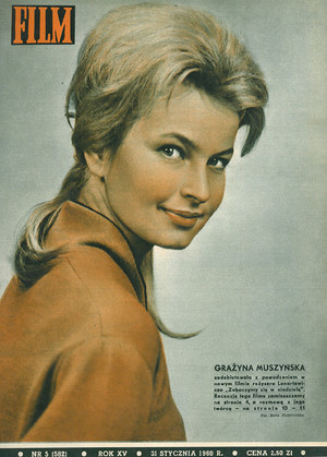 Okładka magazynu FILM nr 5/1960 (582)