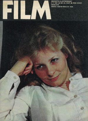 Okładka magazynu FILM nr 40/1981 (1697)