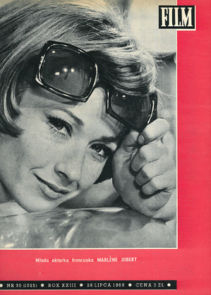 Okładka magazynu FILM nr 30/1968 (1025)