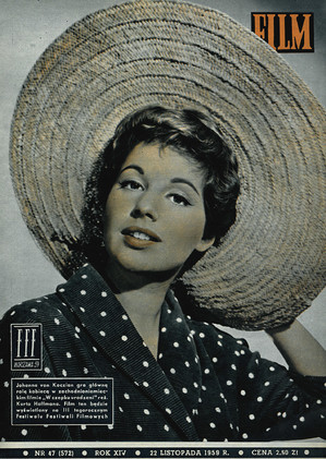 Okładka magazynu FILM nr 47/1959 (572)