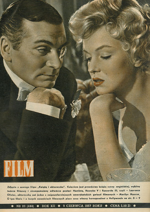 Okładka magazynu FILM nr 23/1957 (444)