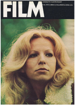 Okładka magazynu FILM nr 45/1975 (1405)